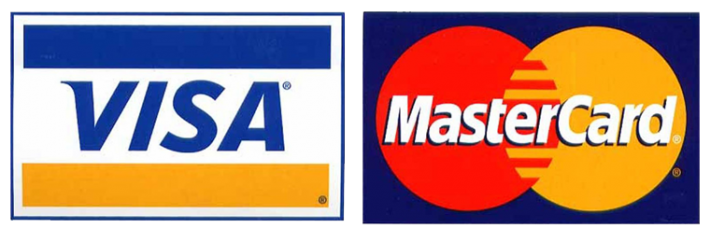 Приймаються платіжні картки Visa та Mastercard